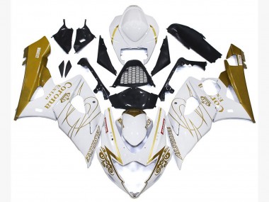 2005-2006 Gold Gloss Corona Custom Suzuki GSXR 1000 Fairings for Sale