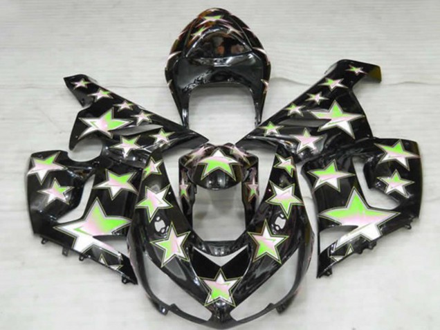 2005-2006 Green Star Kawasaki ZX6R Fairings for Sale 2005-2006 Green Star Kawasaki ZX6R Fairings for Sale