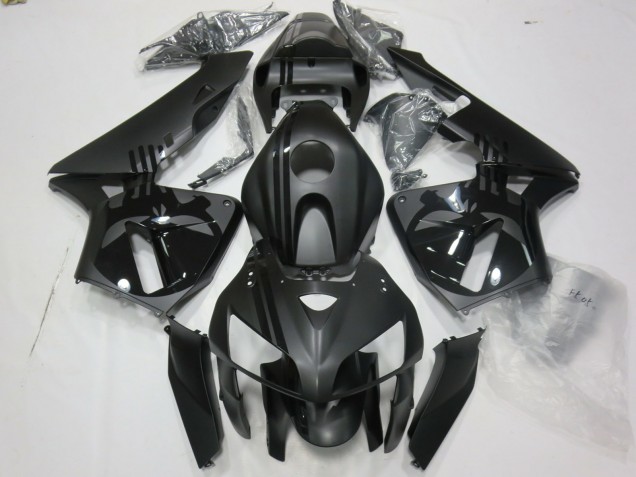 2005-2006 Matte Black Punisher Honda CBR600RR Fairings for Sale 2005-2006 Matte Black Punisher Honda CBR600RR Fairings for Sale