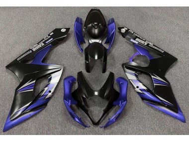 2005-2006 Matte Black and Blue Suzuki GSXR 1000 Fairings for Sale