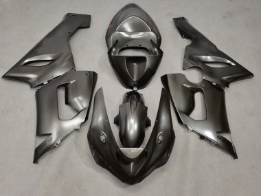 2005-2006 Metal Silver Kawasaki ZX6R Fairings for Sale