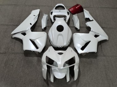 2005-2006 Pearl White & Honda CBR600RR Fairings for Sale