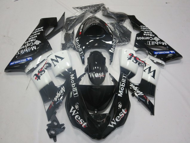 2005-2006 West Kawasaki ZX6R Fairings for Sale 2005-2006 West Kawasaki ZX6R Fairings for Sale