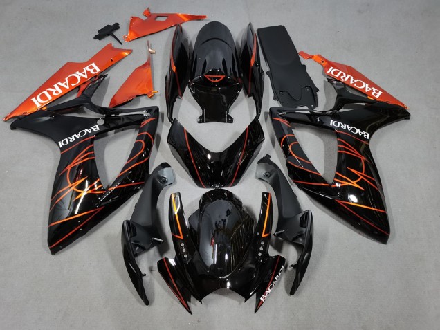 2006-2007 Bacardi Suzuki GSXR 600-750 Fairings for Sale 2006-2007 Bacardi Suzuki GSXR 600-750 Fairings for Sale