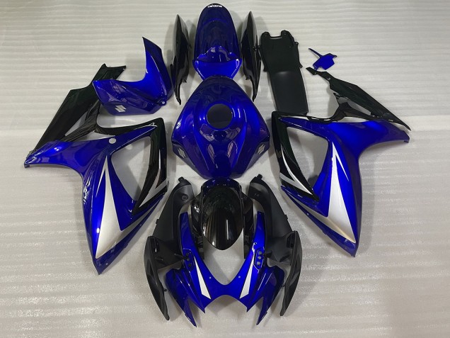 2006-2007 Blue and Black Special Suzuki GSXR 600-750 Fairings for Sale 2006-2007 Blue and Black Special Suzuki GSXR 600-750 Fairings for Sale