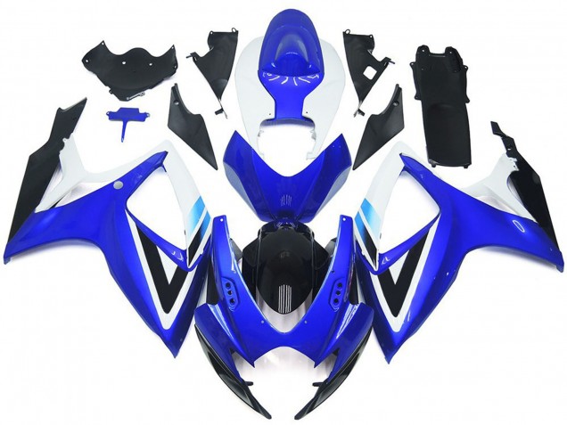 2006-2007 Deep Blue and Light Blue OEM Style Suzuki GSXR 600-750 Fairings for Sale 2006-2007 Deep Blue and Light Blue OEM Style Suzuki GSXR 600-750 Fairings for Sale