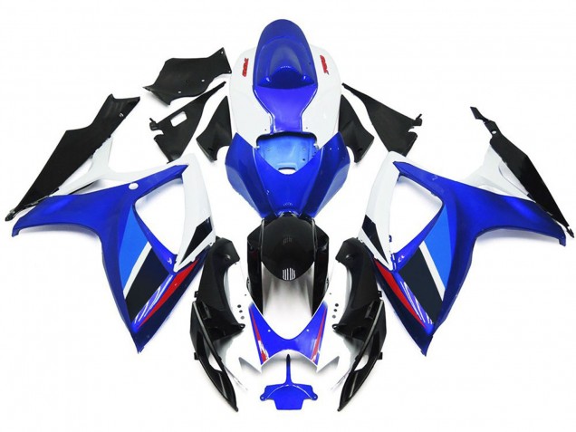 2006-2007 Light Blue and Deep Blue OEM Style w Red Suzuki GSXR 600-750 Fairings for Sale 2006-2007 Light Blue and Deep Blue OEM Style w Red Suzuki GSXR 600-750 Fairings for Sale