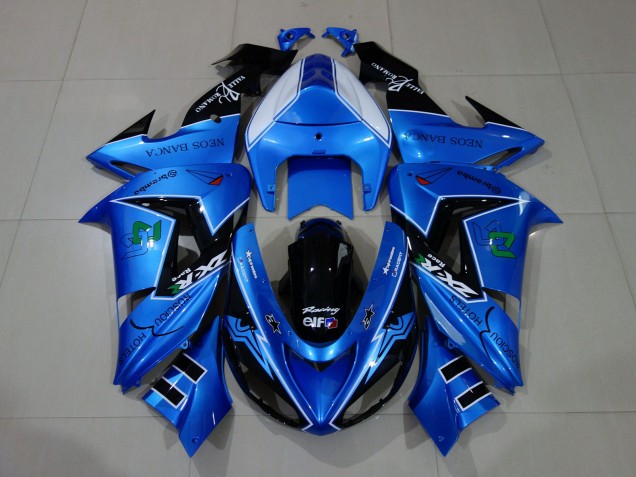 2006-2007 Liquid Blue & Kawasaki ZX10R Fairings for Sale 2006-2007 Liquid Blue & Kawasaki ZX10R Fairings for Sale
