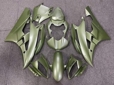 2006-2007 Matte Green Yamaha R6 Fairings for Sale