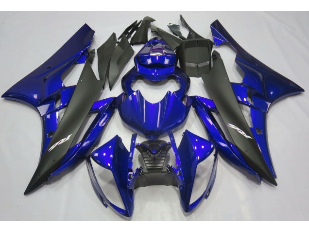 2006-2007 Metallic Blue & Black Yamaha R6 Fairings for Sale 2006-2007 Metallic Blue & Black Yamaha R6 Fairings for Sale