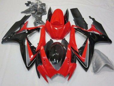 2006-2007 OEM Style Red Suzuki GSXR 600-750 Fairings for Sale