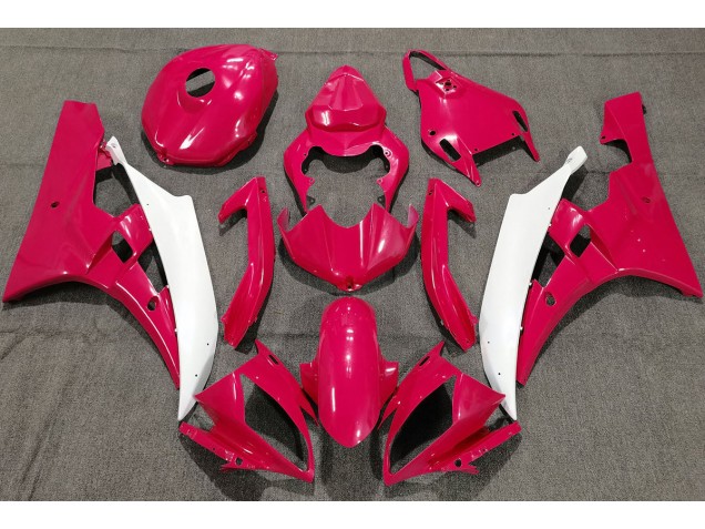2006-2007 Pearl Red Yamaha R6 Fairings for Sale