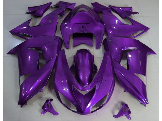 2006-2007 Purple Plain Kawasaki ZX10R Fairings for Sale 2006-2007 Purple Plain Kawasaki ZX10R Fairings for Sale