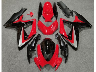 2006-2007 Red Black OEM Style Suzuki GSXR 600-750 Fairings for Sale