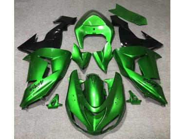 2006-2007 Reptile Green Kawasaki ZX10R Fairings for Sale