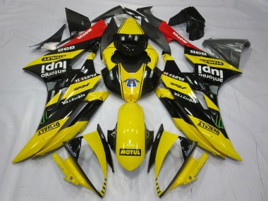2006-2007 Yellow Motul Yamaha R6 Fairings for Sale