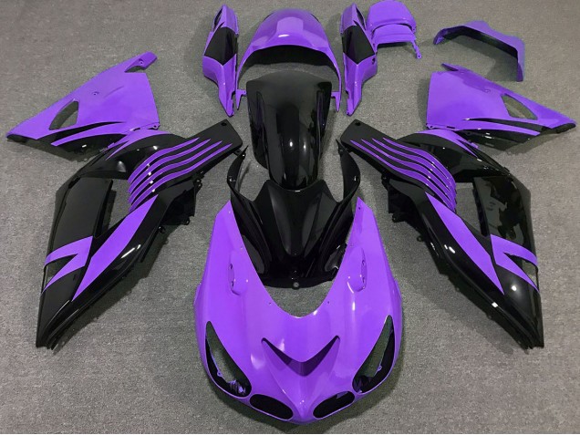 2006-2011 Bright Purple Kawasaki ZX14R Fairings for Sale 2006-2011 Bright Purple Kawasaki ZX14R Fairings for Sale