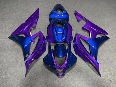 2007-2008 Blue & Purple Honda CBR600RR Fairings for Sale
