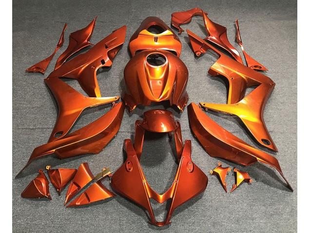 2007-2008 Flat Orange Honda CBR600RR Fairings for Sale 2007-2008 Flat Orange Honda CBR600RR Fairings for Sale