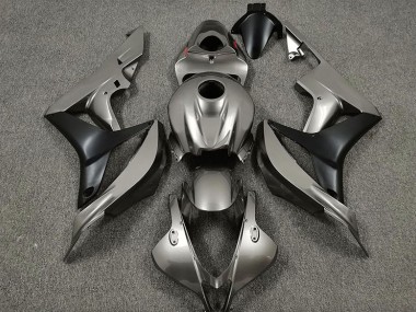 2007-2008 Gloss Grey and Black Honda CBR600RR Fairings for Sale