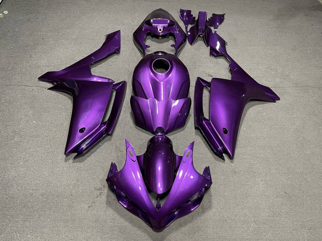 2007-2008 Gloss Purple Yamaha R1 Fairings for Sale 2007-2008 Gloss Purple Yamaha R1 Fairings for Sale