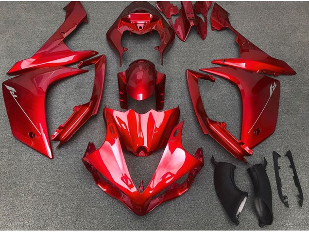 2007-2008 Gloss Red Yamaha R1 Fairings for Sale 2007-2008 Gloss Red Yamaha R1 Fairings for Sale