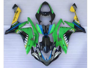 2007-2008 Green Shark Yamaha R1 Fairings for Sale