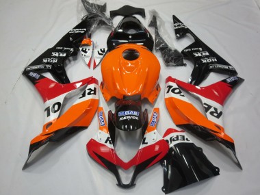 2007-2008 Light Orange Repsol Honda CBR600RR Fairings for Sale