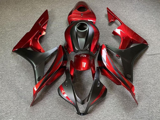2007-2008 Maroon Red Honda CBR600RR Fairings for Sale 2007-2008 Maroon Red Honda CBR600RR Fairings for Sale