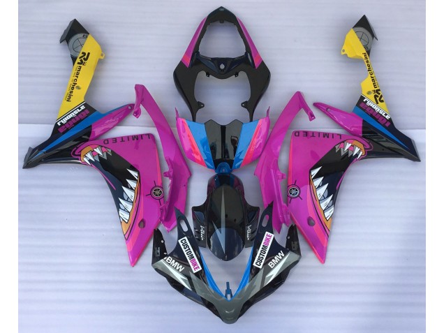 2007-2008 Pink Shark Yamaha R1 Fairings for Sale 2007-2008 Pink Shark Yamaha R1 Fairings for Sale