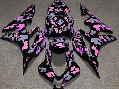 2007-2008 Pink and Gray Camouflage Honda CBR600RR Fairings for Sale