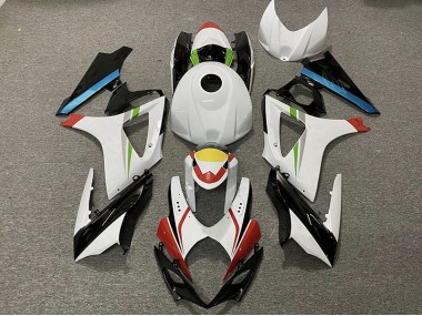 2007-2008 Race Colors 1 Suzuki GSXR 1000 Fairings for Sale
