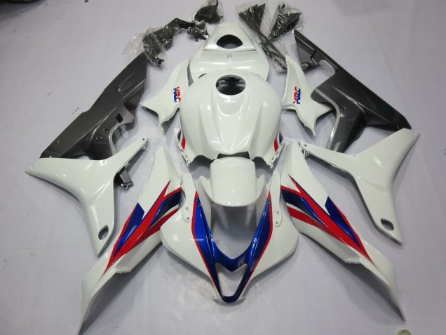 2007-2008 White HRC Honda CBR600RR Fairings for Sale 2007-2008 White HRC Honda CBR600RR Fairings for Sale