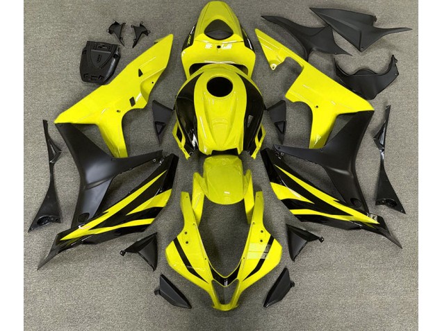 2007-2008 Yellow OEM Style Honda CBR600RR Fairings for Sale