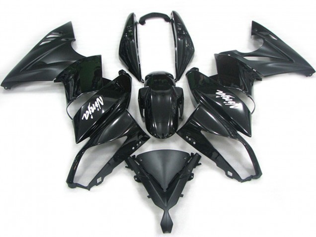 2007-2011 Black Kit Kawasaki Ninja 650R Fairings for Sale 2007-2011 Black Kit Kawasaki Ninja 650R Fairings for Sale
