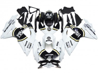 2008-2010 Black Lucky Strike 79 Suzuki GSXR 600-750 Fairings for Sale