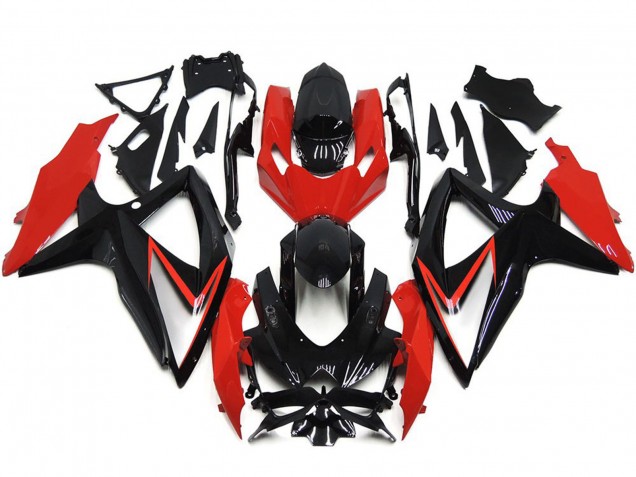 2008-2010 Custom Red OEM Style Suzuki GSXR 600-750 Fairings for Sale 2008-2010 Custom Red OEM Style Suzuki GSXR 600-750 Fairings for Sale