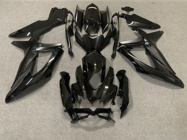 2008-2010 Gloss Black Suzuki GSXR 600-750 Fairings for Sale