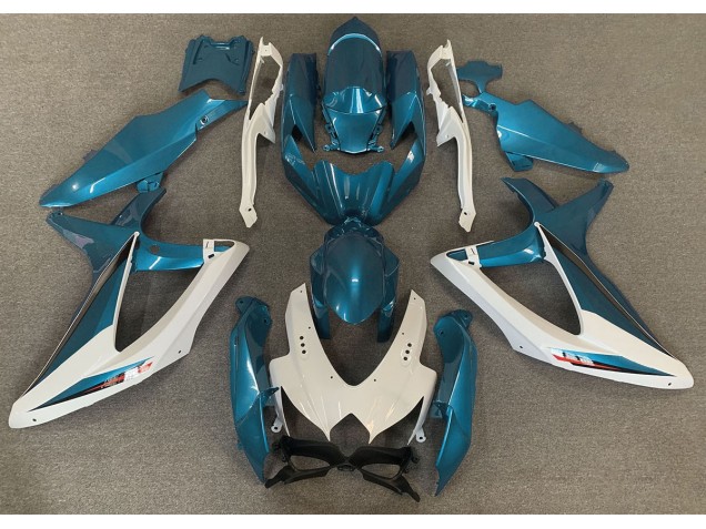 2008-2010 Light Blue OEM Style Suzuki GSXR 600-750 Fairings for Sale