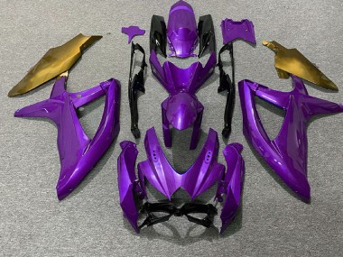 2008-2010 Purple and Gold Suzuki GSXR 600-750 Fairings for Sale