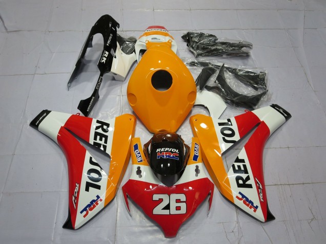 2008-2011 Light Orange Repsol Honda CBR1000RR Fairings for Sale