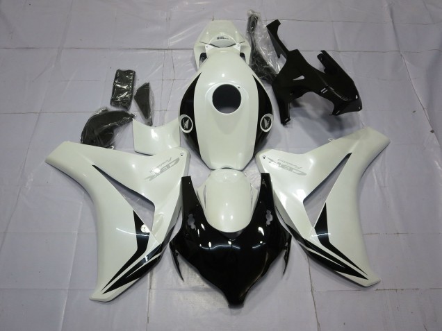 2008-2011 Pearl White and Black Honda CBR1000RR Fairings for Sale 2008-2011 Pearl White and Black Honda CBR1000RR Fairings for Sale