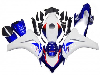 2008-2011 Vibrant Blue Star Honda CBR1000RR Fairings for Sale