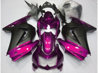 2008-2013 Pink and Matte Black Kawasaki Ninja 250 Fairings for Sale