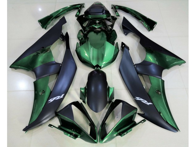 2008-2016 Forest Green and Matte Black Yamaha R6 Fairings for Sale 2008-2016 Forest Green and Matte Black Yamaha R6 Fairings for Sale