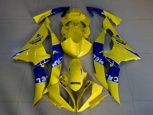 2008-2016 Gloss Yellow Camel Yamaha R6 Fairings for Sale 2008-2016 Gloss Yellow Camel Yamaha R6 Fairings for Sale