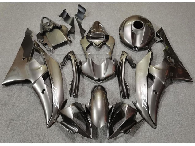 2008-2016 Liquid Silver Yamaha R6 Fairings for Sale 2008-2016 Liquid Silver Yamaha R6 Fairings for Sale