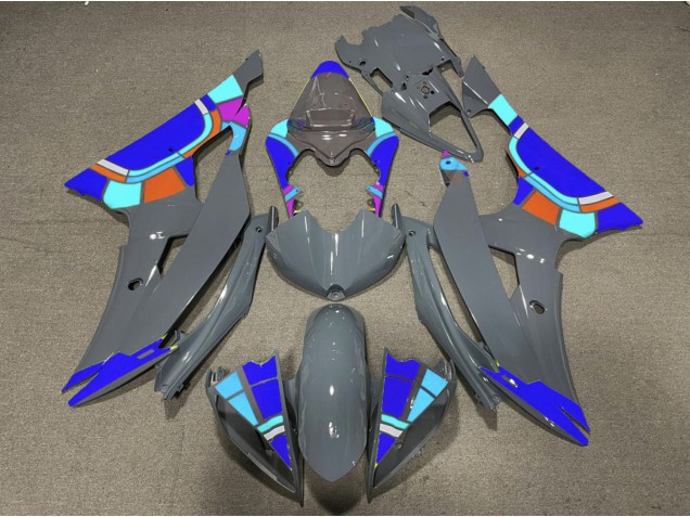 2008-2016 Nardo and Blue Design Yamaha R6 Fairings for Sale 2008-2016 Nardo and Blue Design Yamaha R6 Fairings for Sale