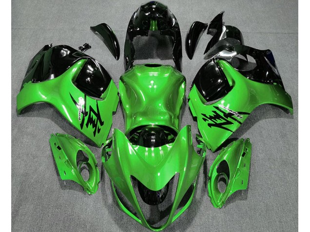 2008-2019 Gloss Green and Black Suzuki GSXR 1300 Fairings for Sale 2008-2019 Gloss Green and Black Suzuki GSXR 1300 Fairings for Sale