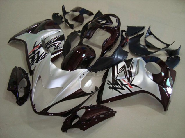 2008-2019 Silver Black Suzuki GSXR 1300 Fairings for Sale